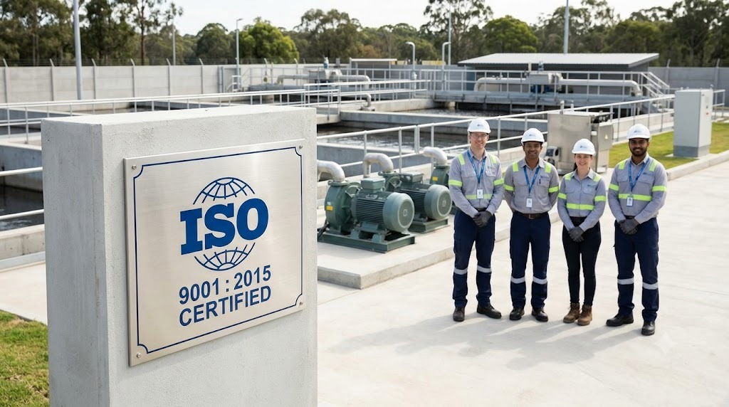 ISO 9001:2015 certified environmental consulting services provider