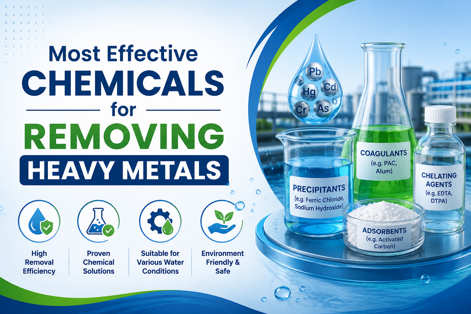 Most Effective Chemicals for Removing Heavy Metals